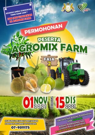 Peluang Untuk Menjadi Peserta AGROMIX FARM