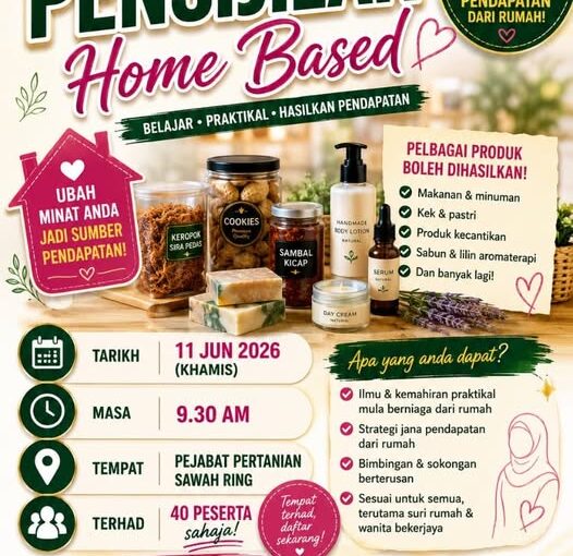 HEBAHAN KURSUS PENSIJILAN HOME BASED