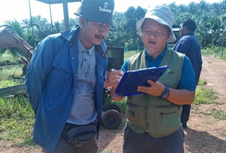 LAWATAN PEMERIKSAAN TAPAK PERMOHONAN PENSIJILAN MYGAP TAHUN 2026, KAMPUNG SUNGAI BERLIAN