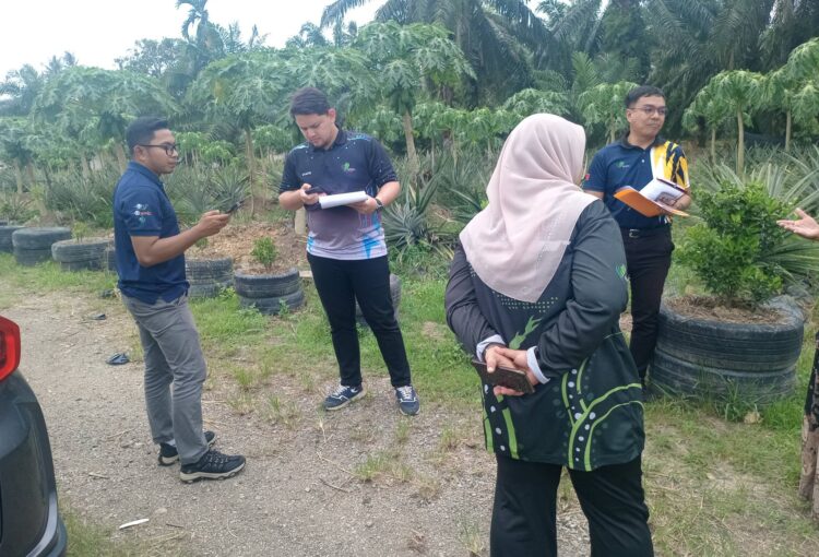 LAWATAN PEMERIKSAAN TAPAK PERMOHONAN PENSIJILAN MYGAP TAHUN 2026, KAMPUNG LINAU KECIL