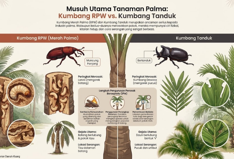 Kenali Musuh Utama Tanaman Palma