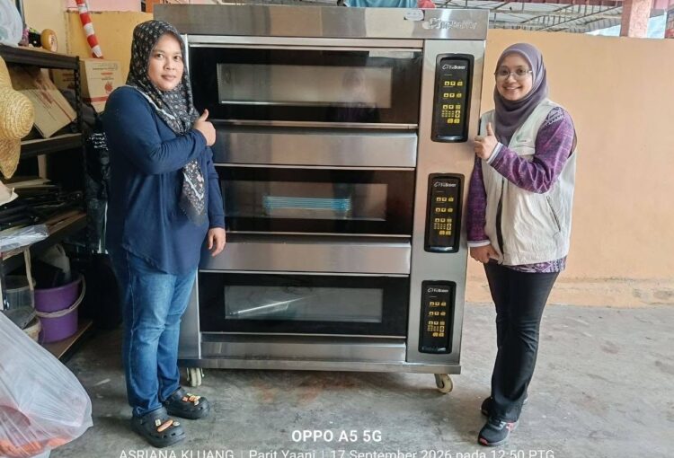 INSENTIF PEMERKASAAN AGROMAKANAN SOKONG PERKEMBANGAN USAHAWANTANI BAKERI DI BATU PAHAT, BANDAR PUTRA INDAH, TONGKANG PECHAH