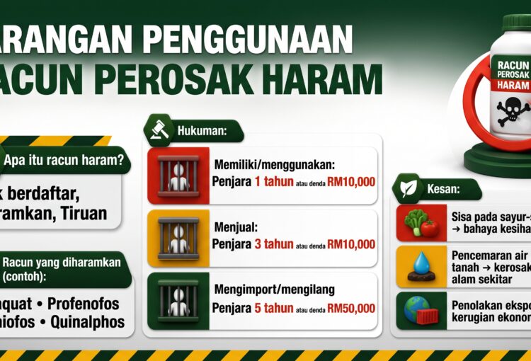 RACUN PEROSAK HARAM: KENALI RISIKO, PATUHI UNDANG-UNDANG